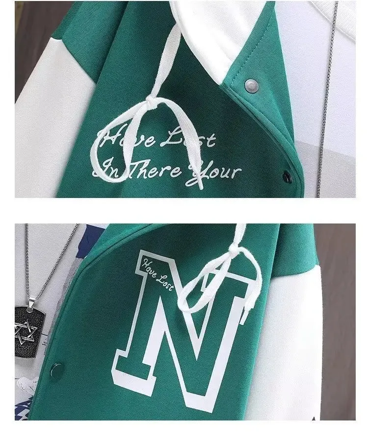 2023 Spring Autumn Men's Jackets Korean Fashion Streetwear Hooded Coats Men Casual Trend Men Clothing Baseball Jackets Men
