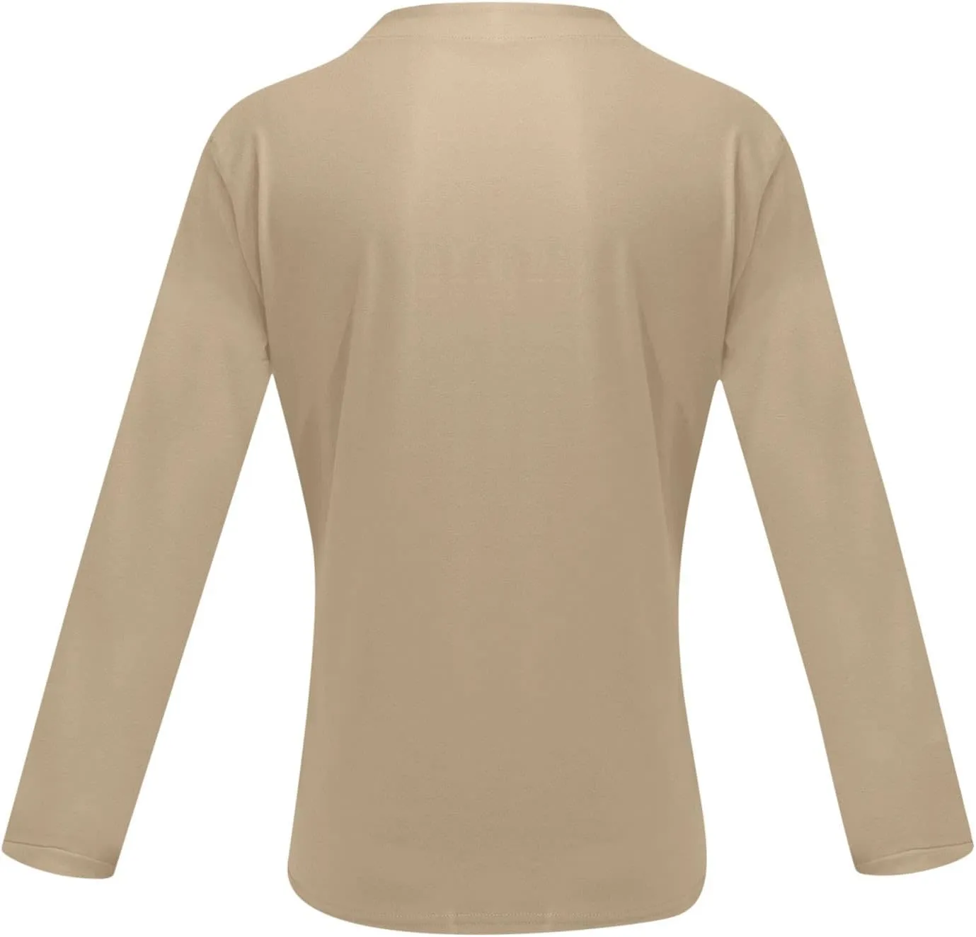 Long Sleeve T Shirt Men Big and Tall Oversized V Neck Fall Shirts Baggy Solid Shirts Big and Tall Fall Tshirts