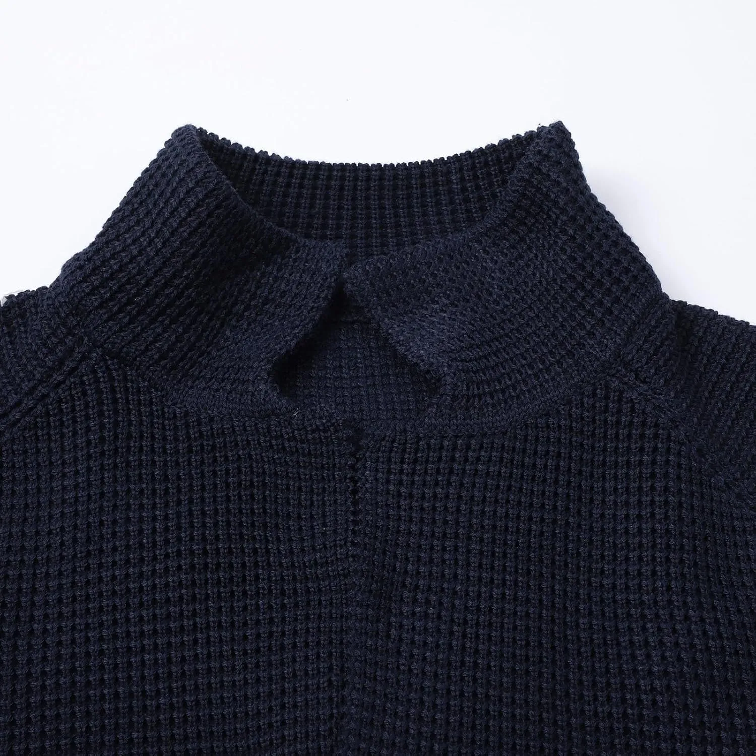 Mens Sweater Blazer Long Sleeve Fall Winter Fleece Jacket Casual Slim Fit Daily Button Down Knitted Cardigan Coat