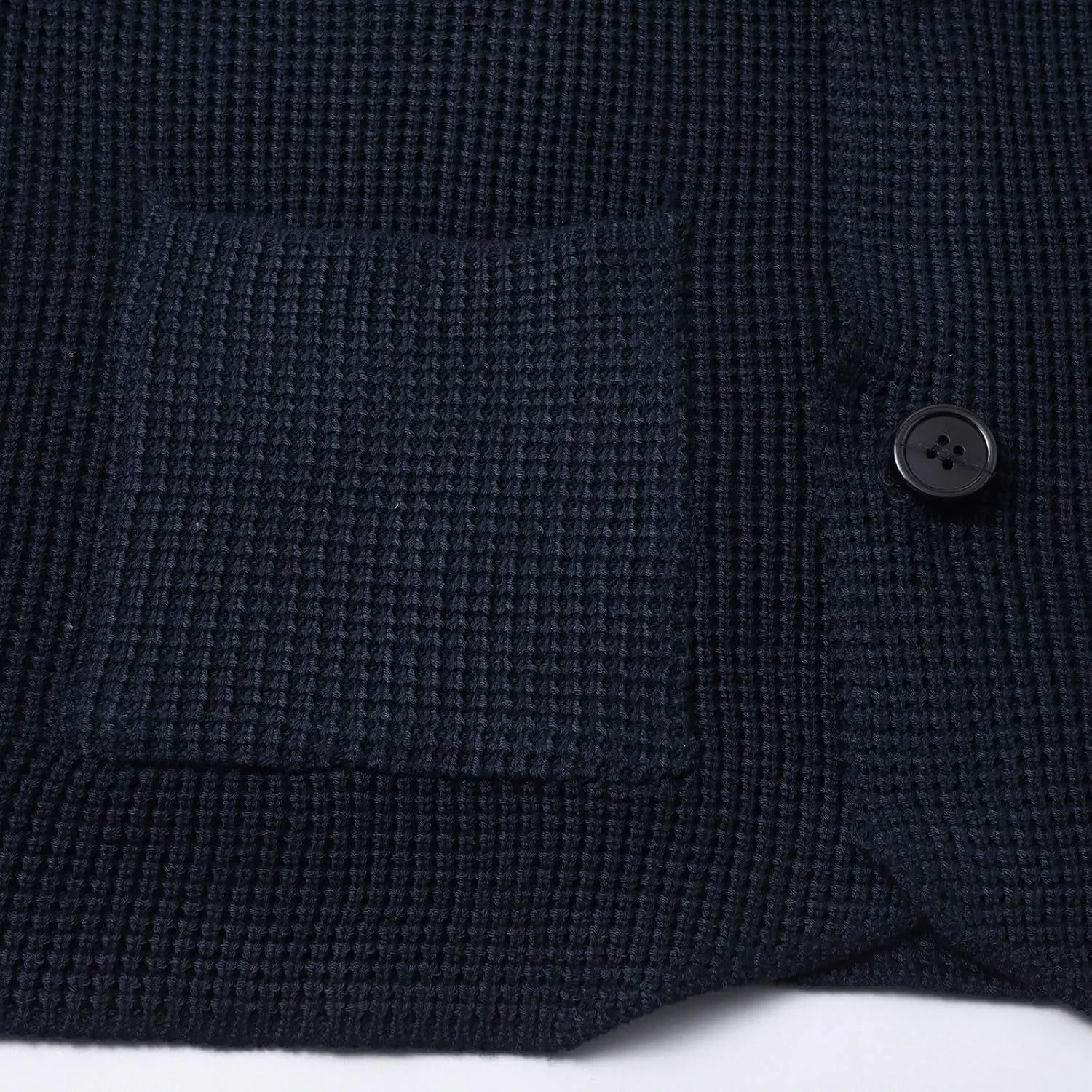 Mens Sweater Blazer Long Sleeve Fall Winter Fleece Jacket Casual Slim Fit Daily Button Down Knitted Cardigan Coat